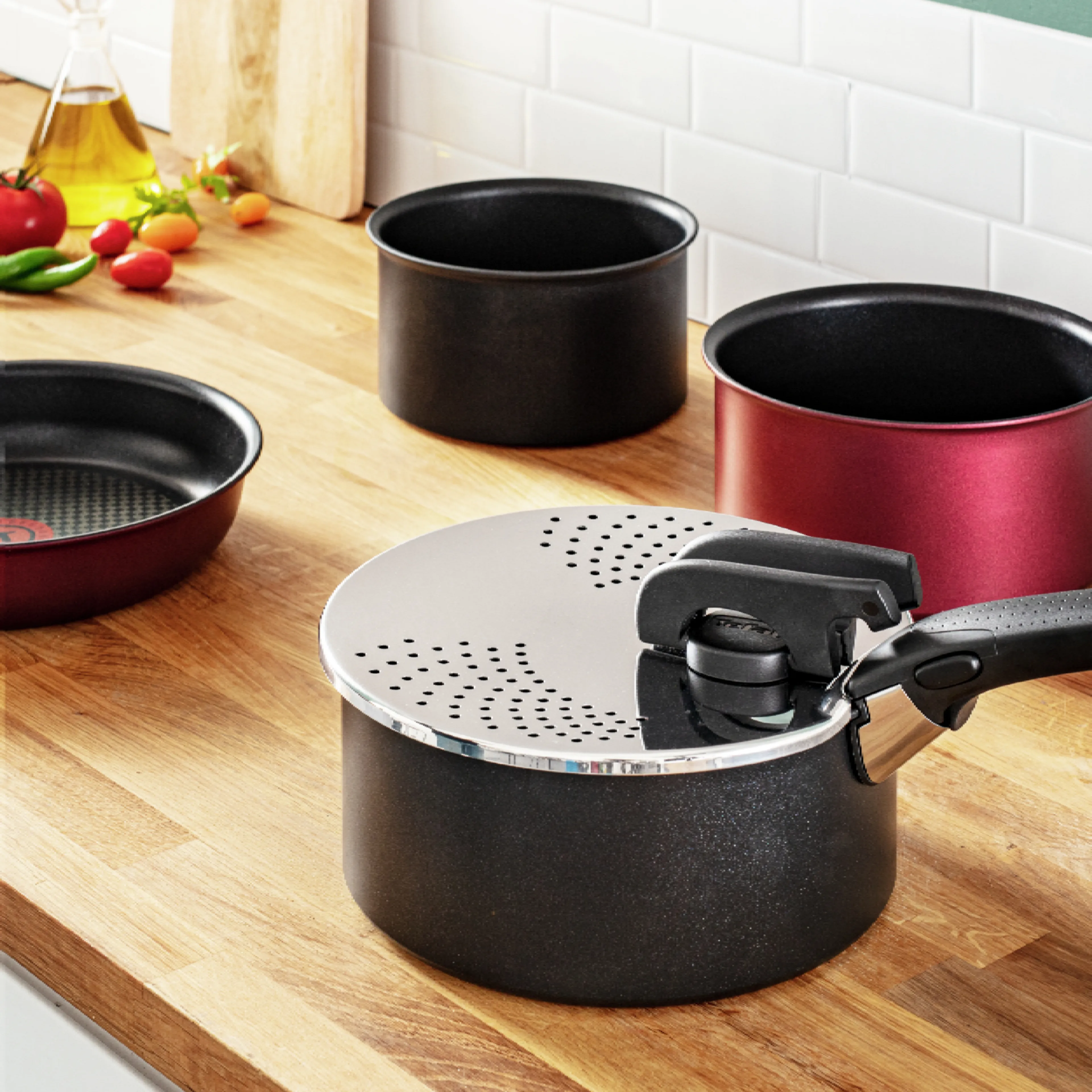 Крышка для слива Tefal Ingenio L9829453 16-20 cм мультидиаметр