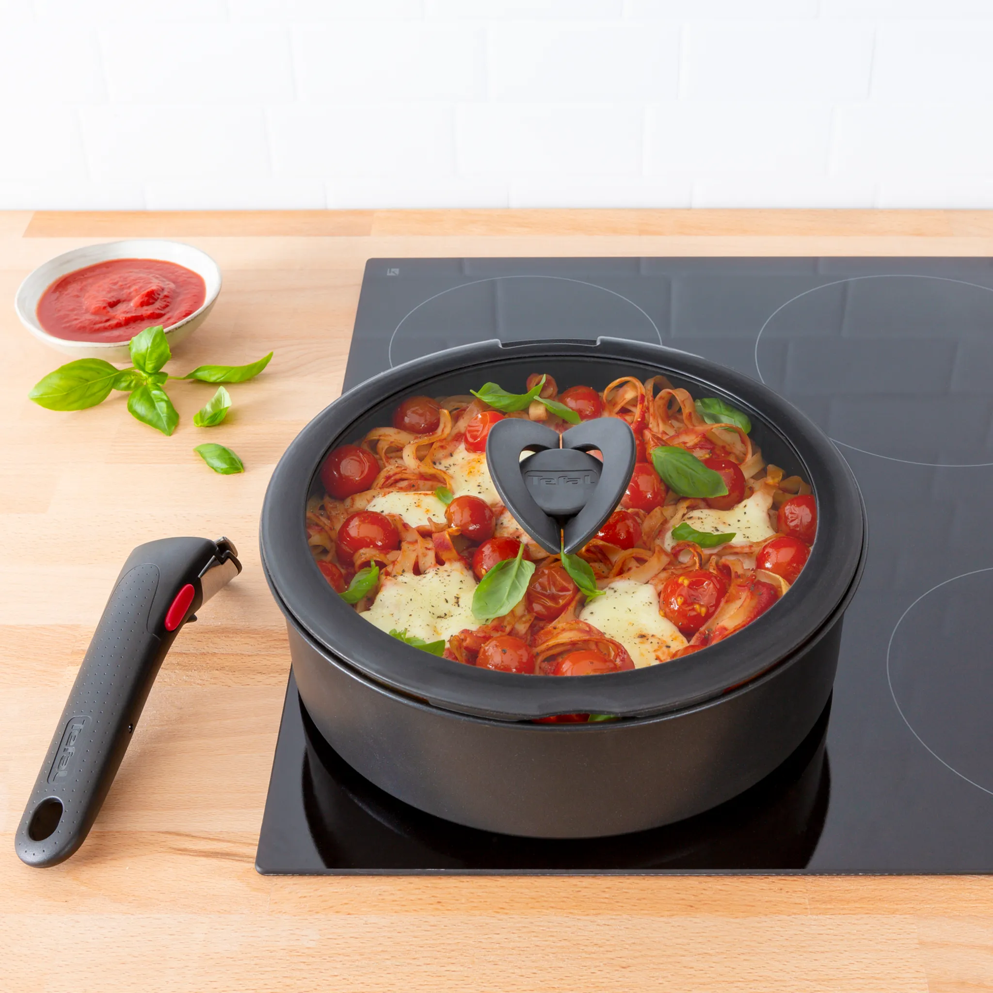 Стеклянная крышка Tefal Ingenio 24 см L9846553