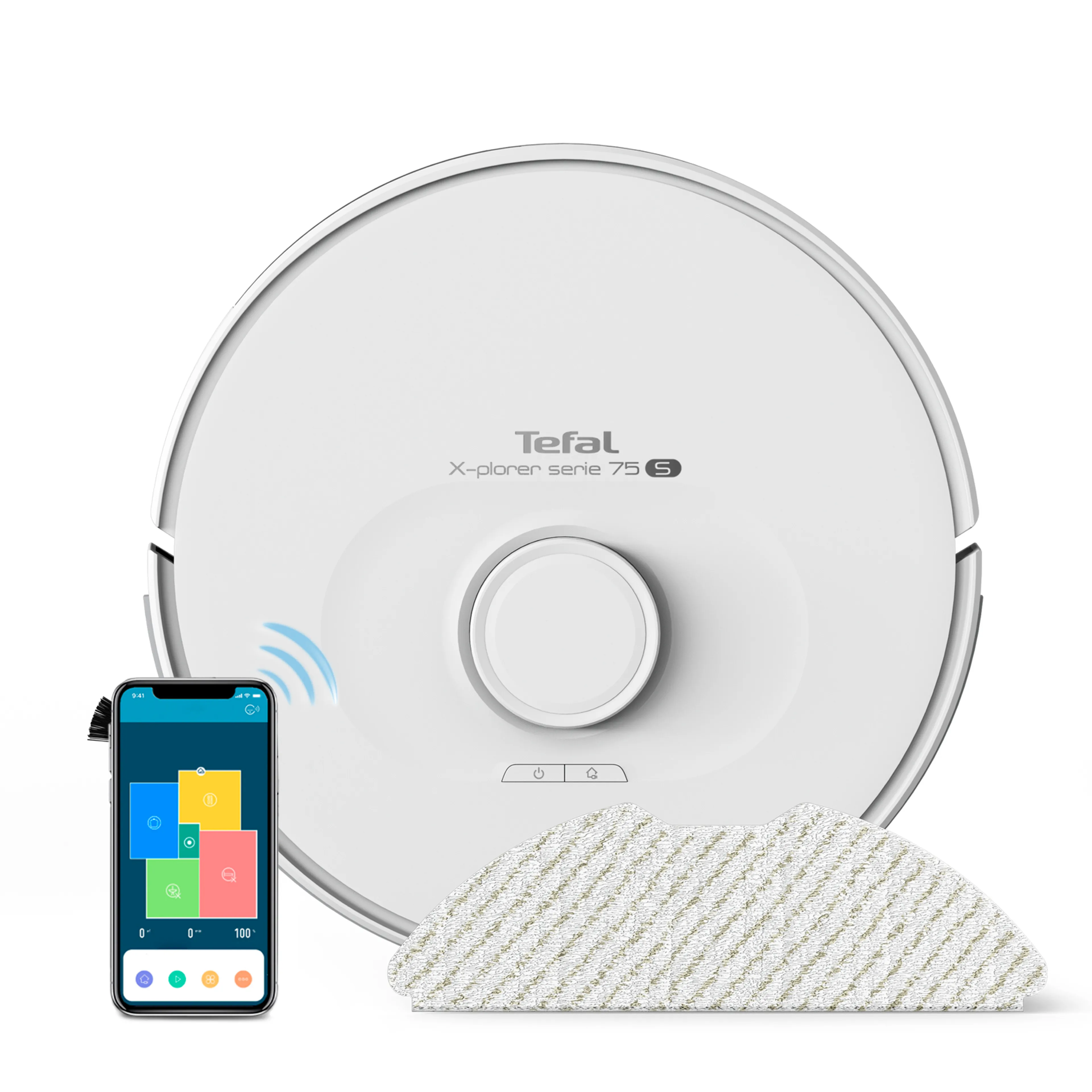 Робот-пылесос Tefal X-plorer Serie 75 S RG8577WH