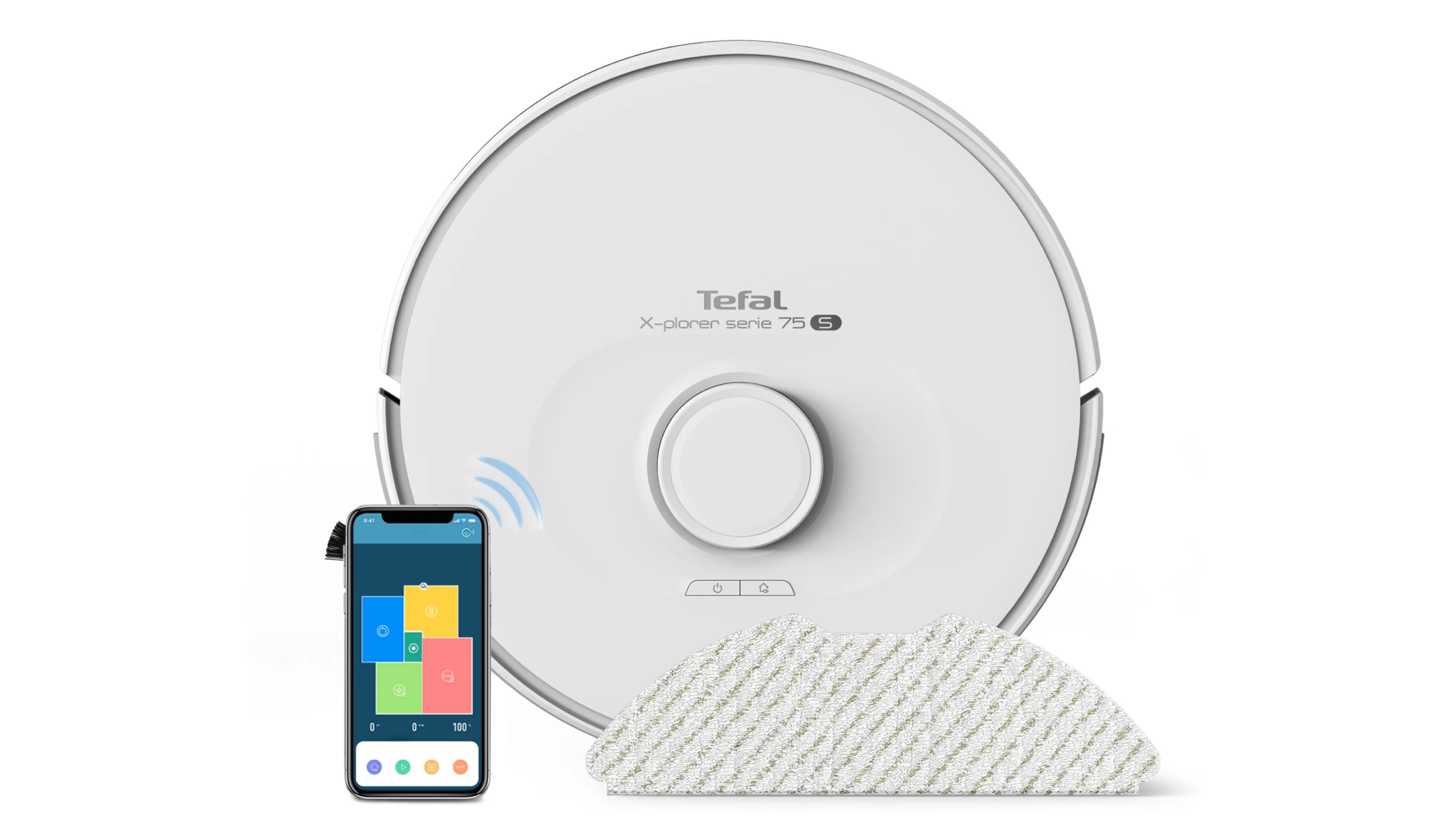 Робот-пылесос Tefal X-plorer Serie 75 S RG8577WH