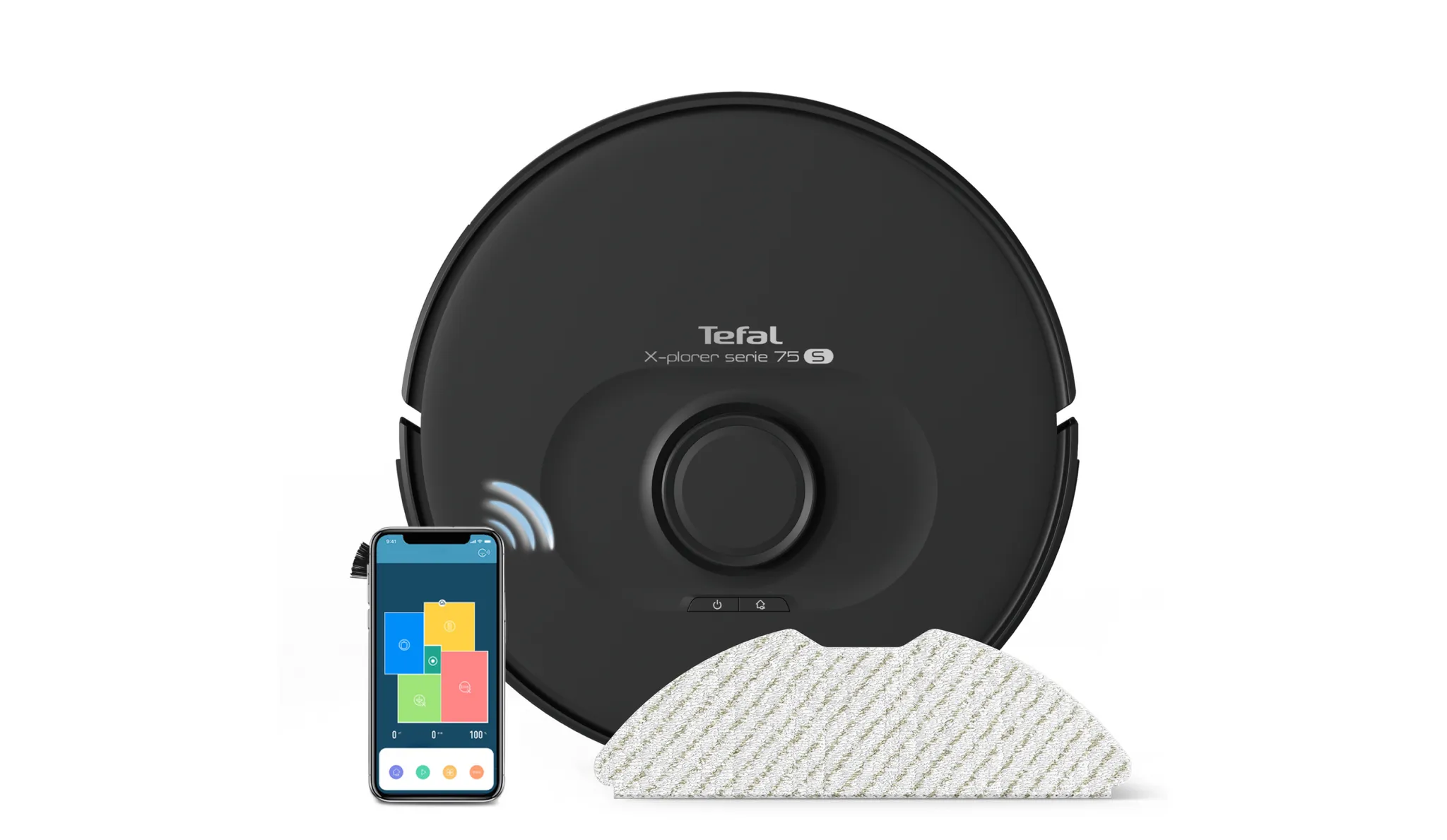 Робот-пылесос Tefal X-plorer Serie 75 S RG8575WH