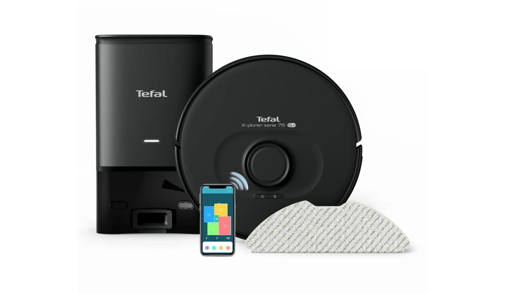 Робот-пылесос Tefal X-plorer Serie 75 S+ RG8595WH