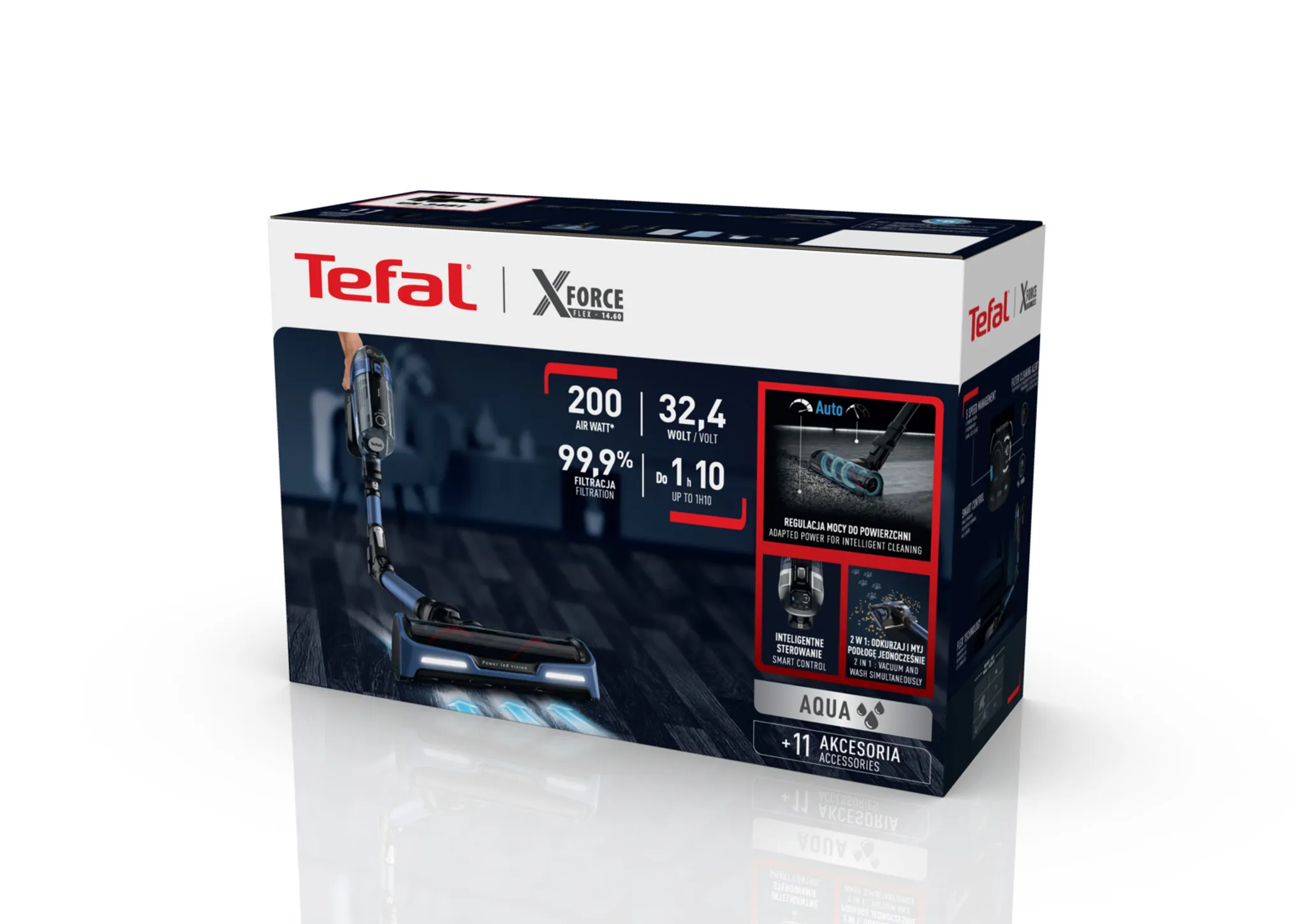 Беспроводной пылесос Tefal X-Force Flex 14.60 Aqua TY99C0WO