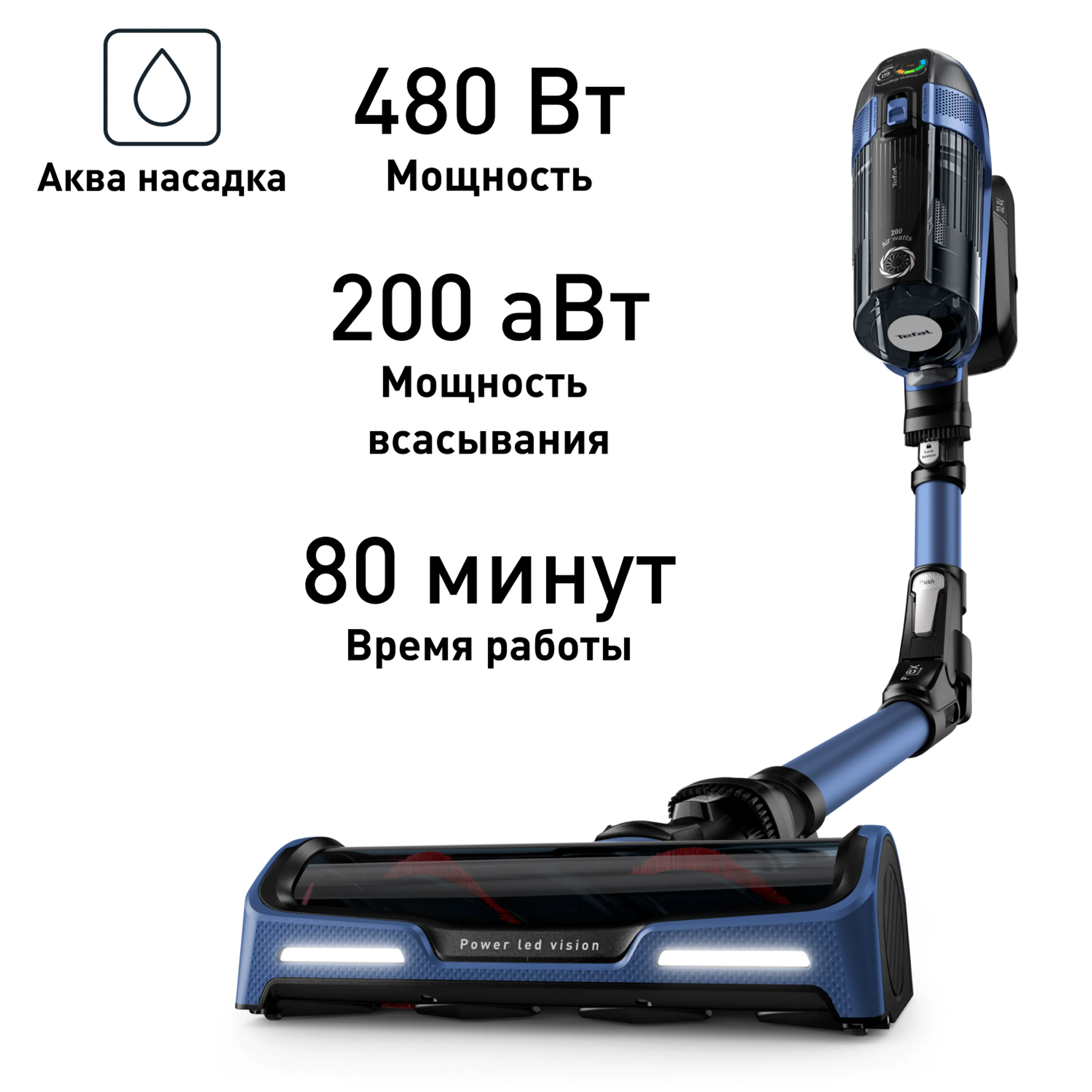 Беспроводной пылесос Tefal X-Force Flex 14.60 Aqua TY99C0WO фото