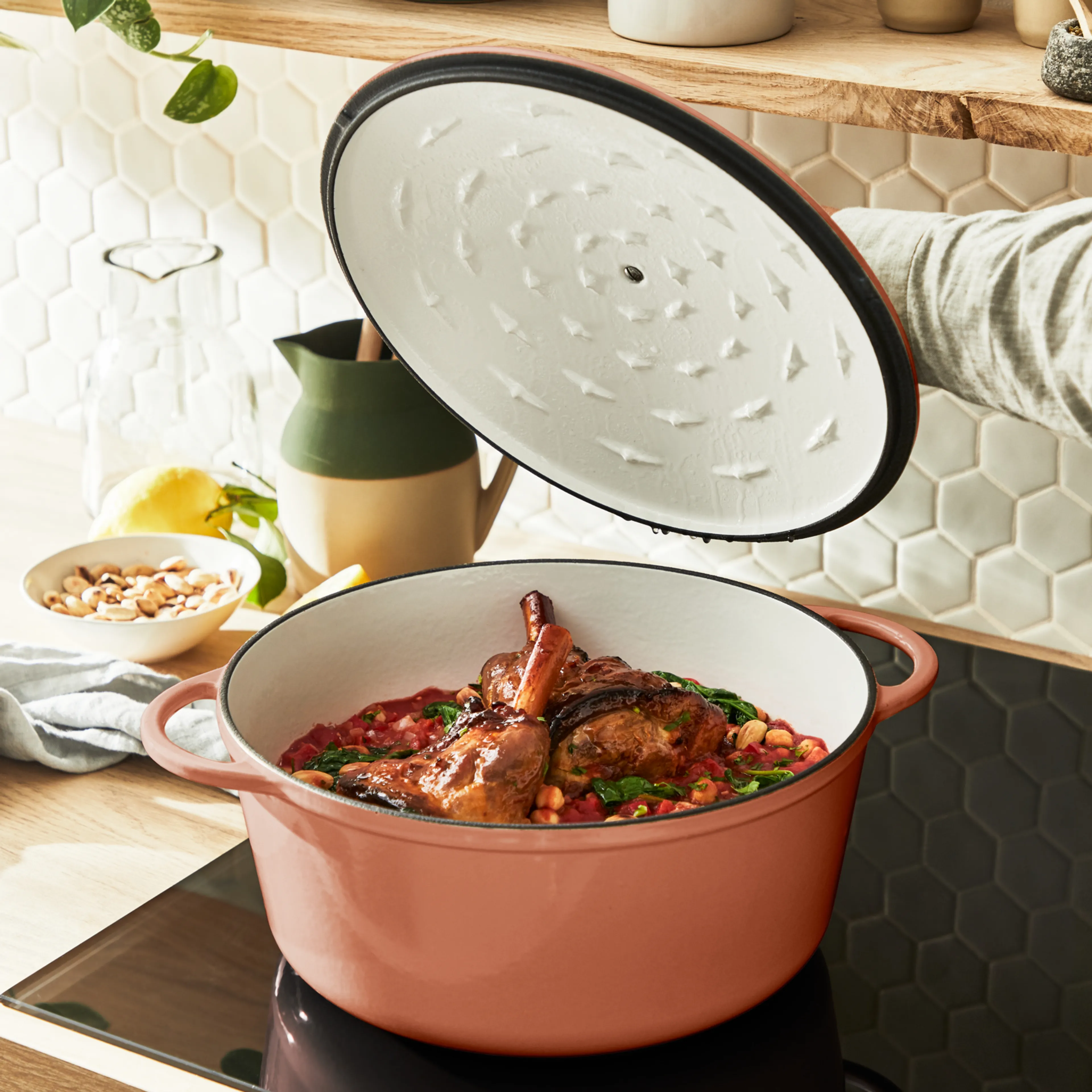Кастрюля с крышкой Tefal LOV 29 см E2600504