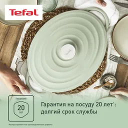 Овальная кастрюля с крышкой Tefal LOV 34х26 см E2580604