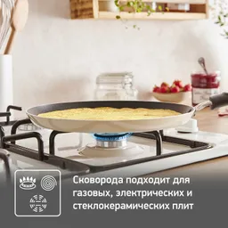 Сковорода для блинов Tefal Maslenitsa 25 см B6841002