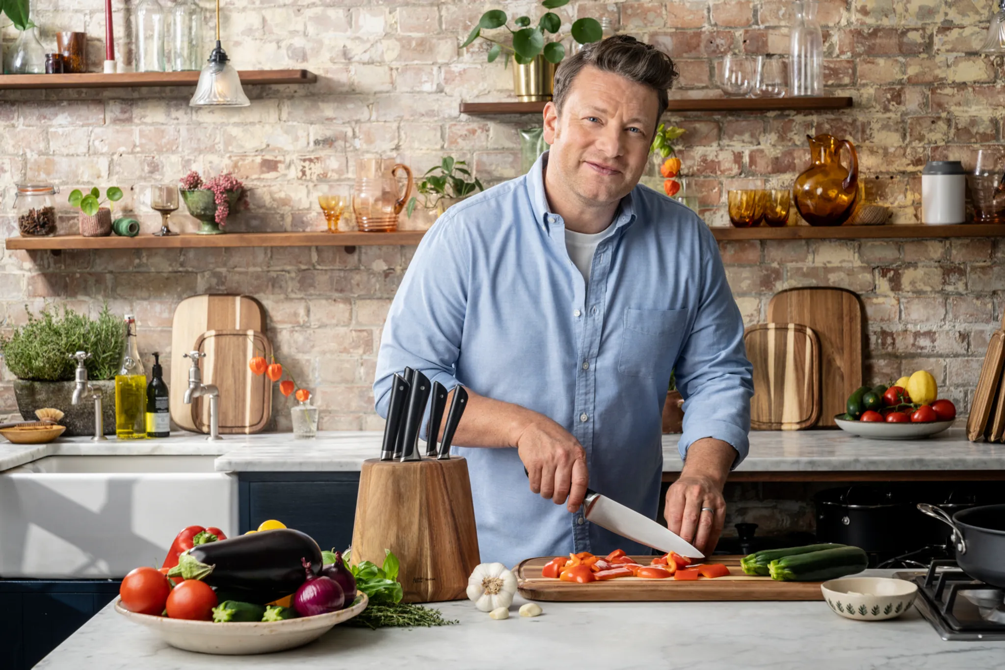 Шеф-нож Tefal Jamie Oliver K2670155 20 см