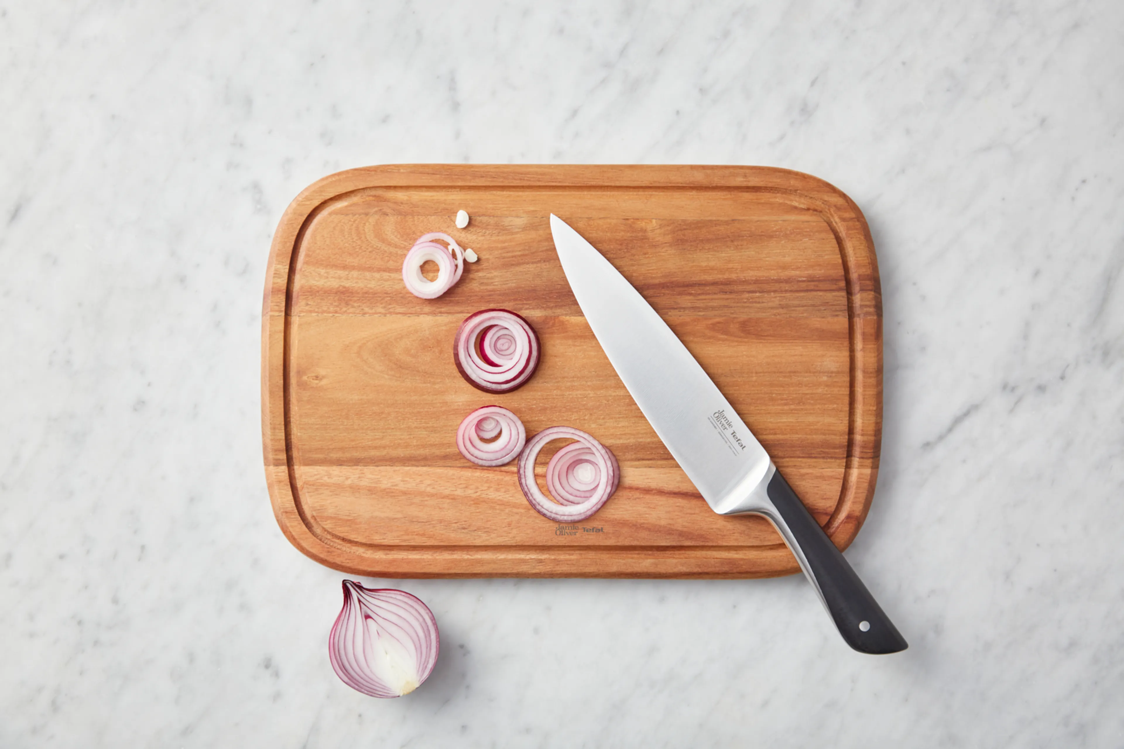 Шеф-нож Tefal Jamie Oliver K2670155 20 см купить в официальном магазине