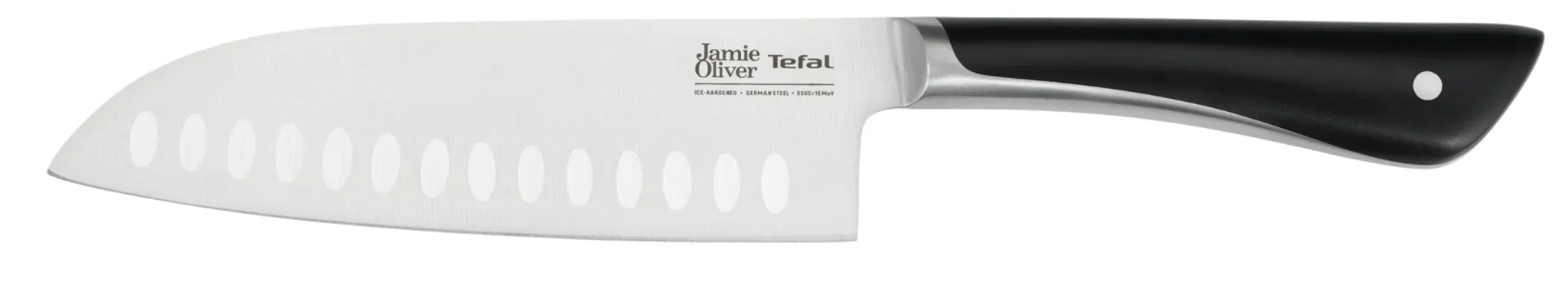 Нож сантоку Tefal Jamie Oliver K2671556 16.5 см фото
