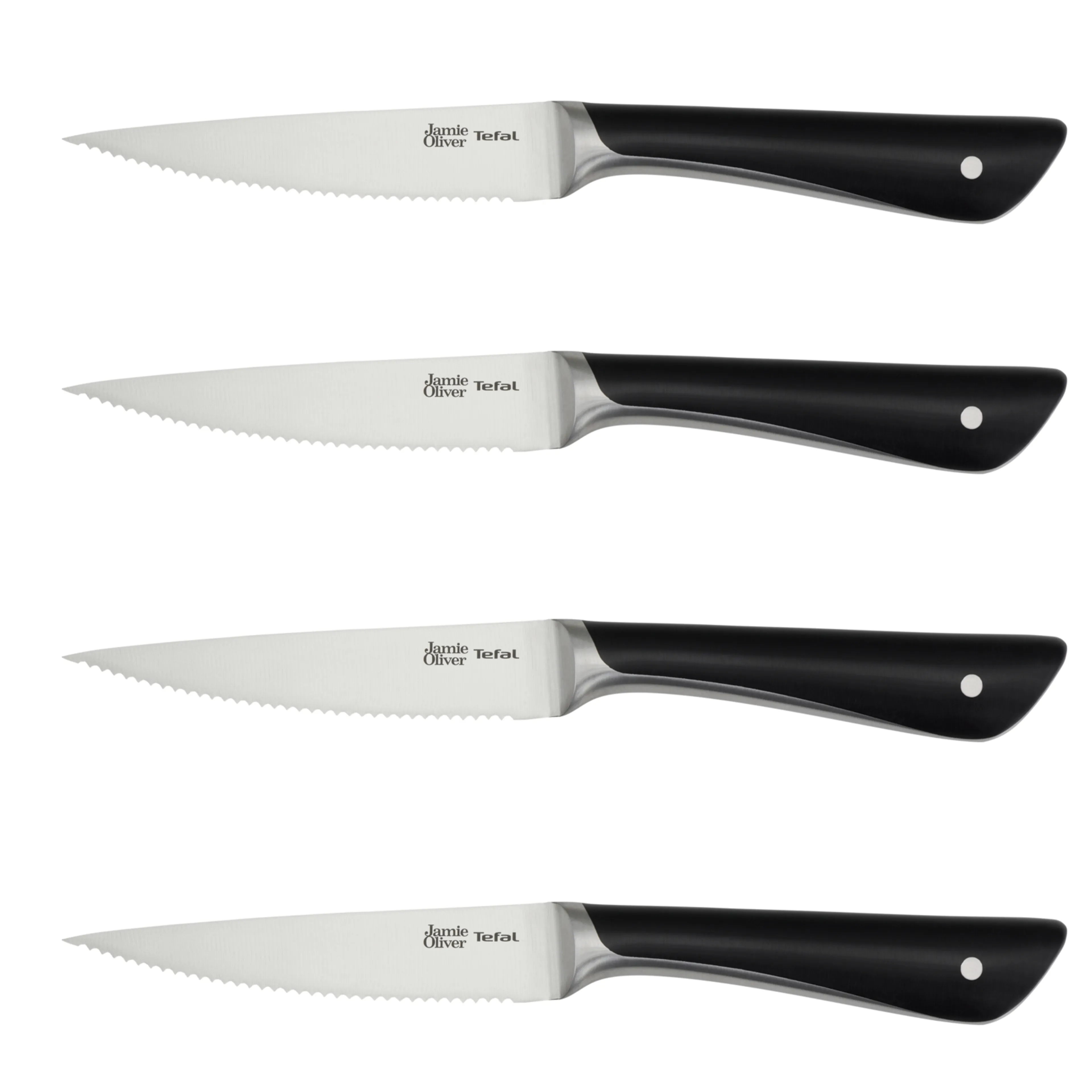 Набор ножей для стейков Tefal Jamie Oliver 4 предмета K2670859 фото
