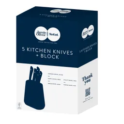 Блок с ножами Tefal Jamie Oliver 6 предметов K267S556