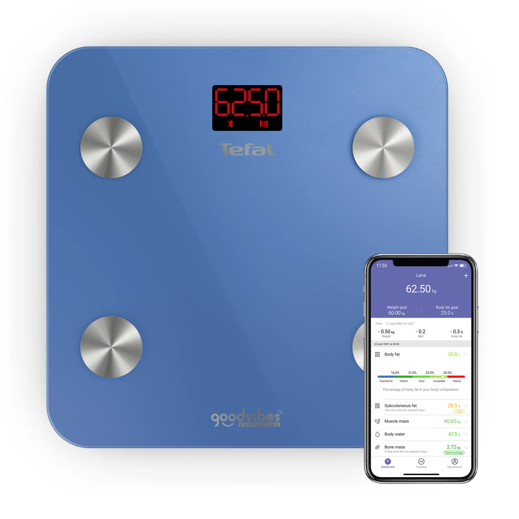 Умные весы Tefal Goodvibes Essential BM9610S1 фото