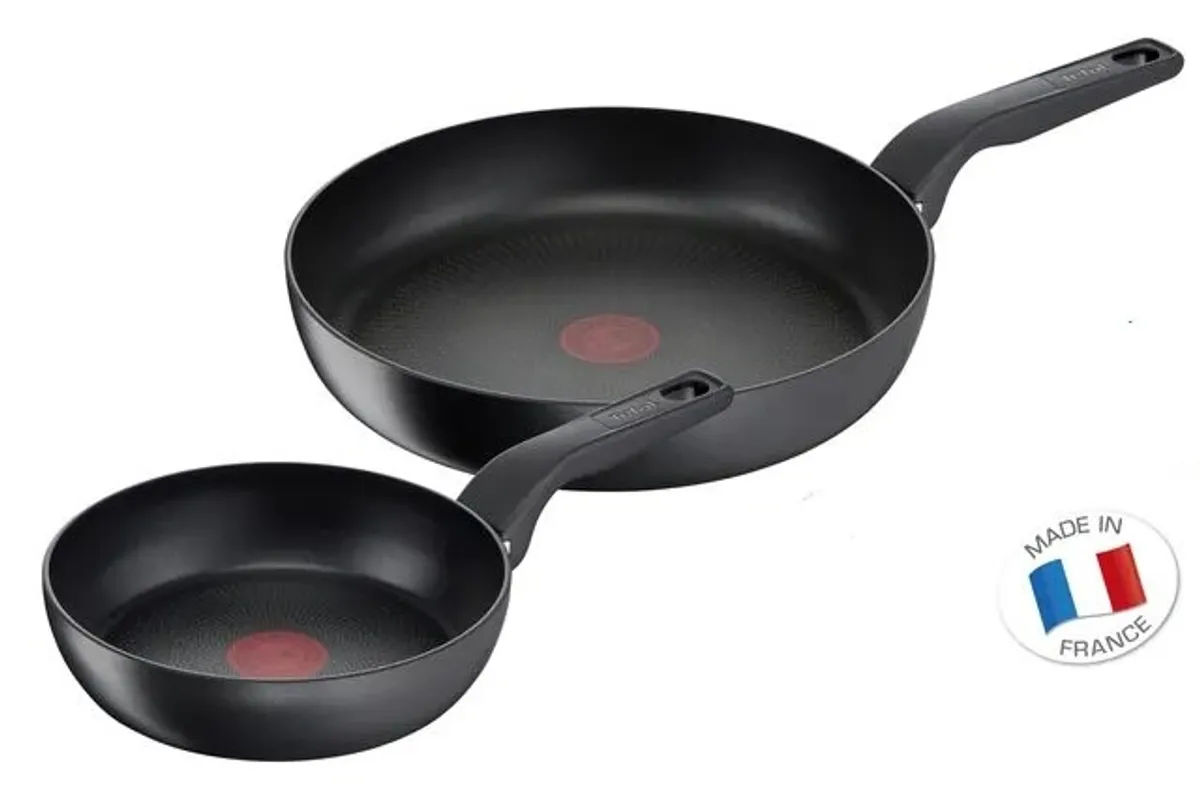 Набор сковород Tefal Hard Titanium Pro 24/28 см G2899053, 2 предмета фото