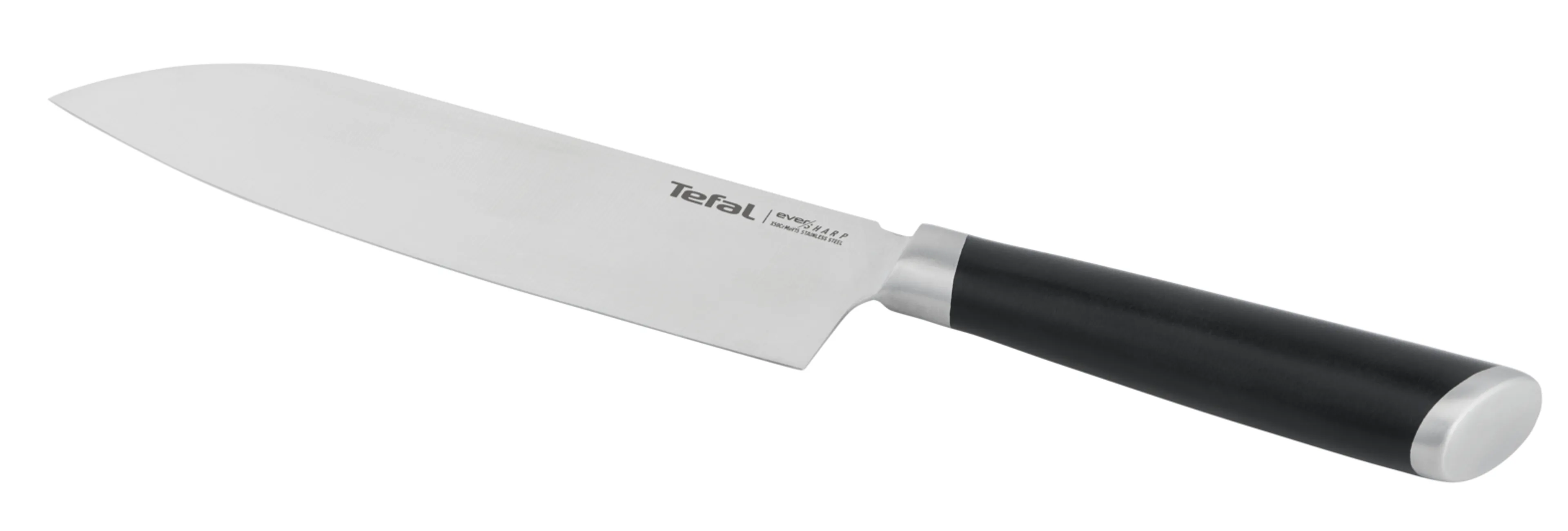 Нож сантоку с чехлом для заточки Tefal Ever Sharp K2579024