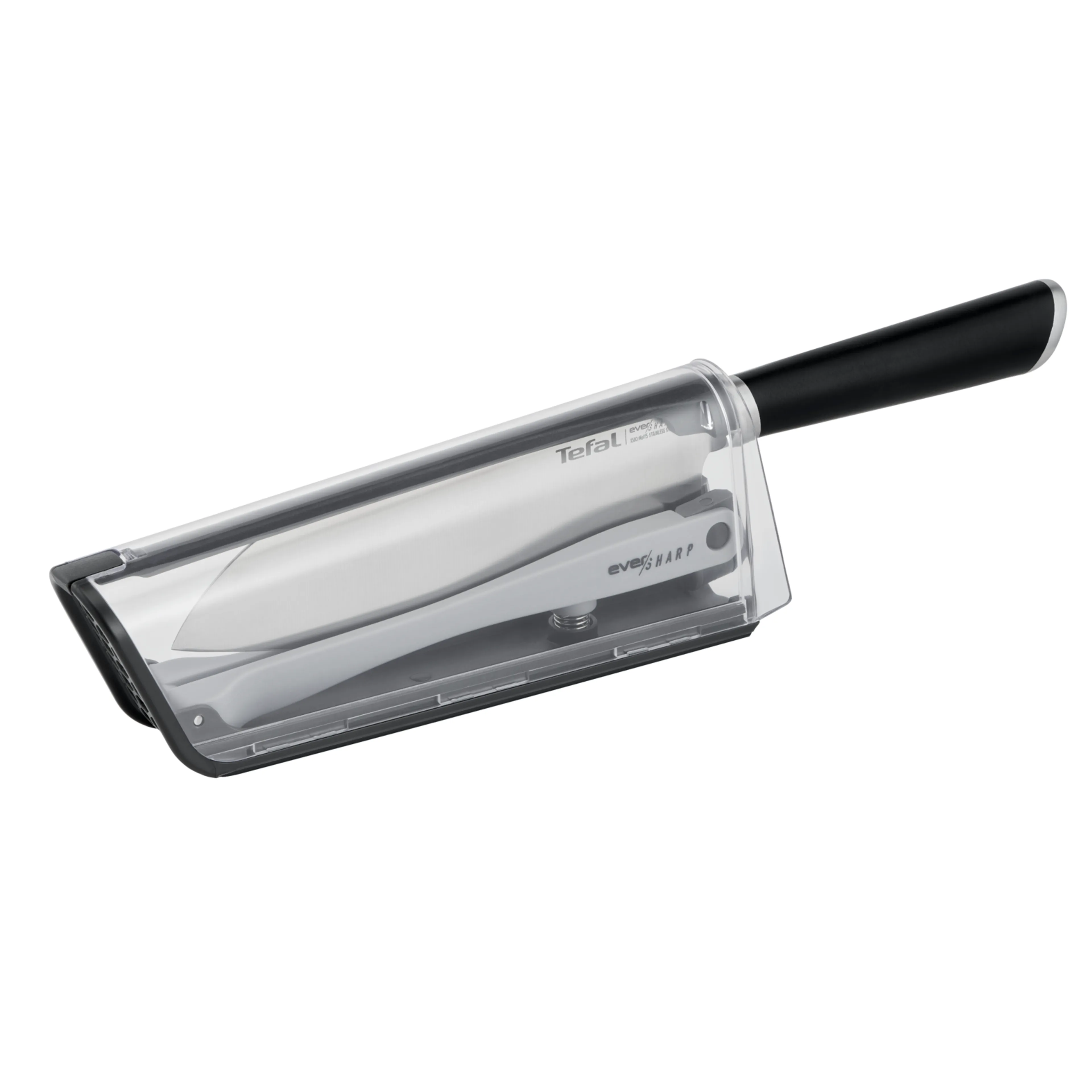 Нож сантоку с чехлом для заточки Tefal Ever Sharp K2579024
