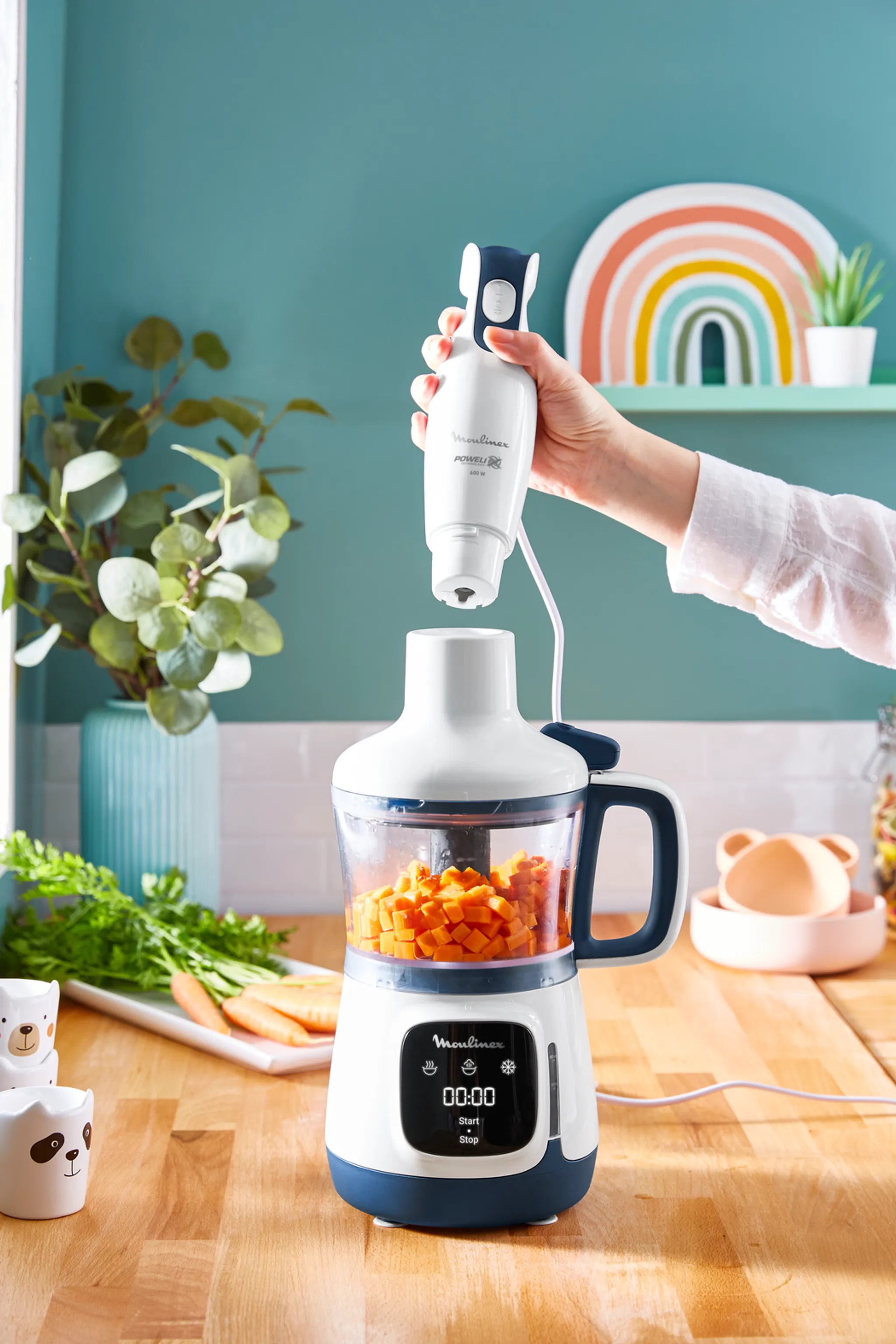 Универсальный набор 4 в 1 Moulinex Yummy Gourmet , для детского питания