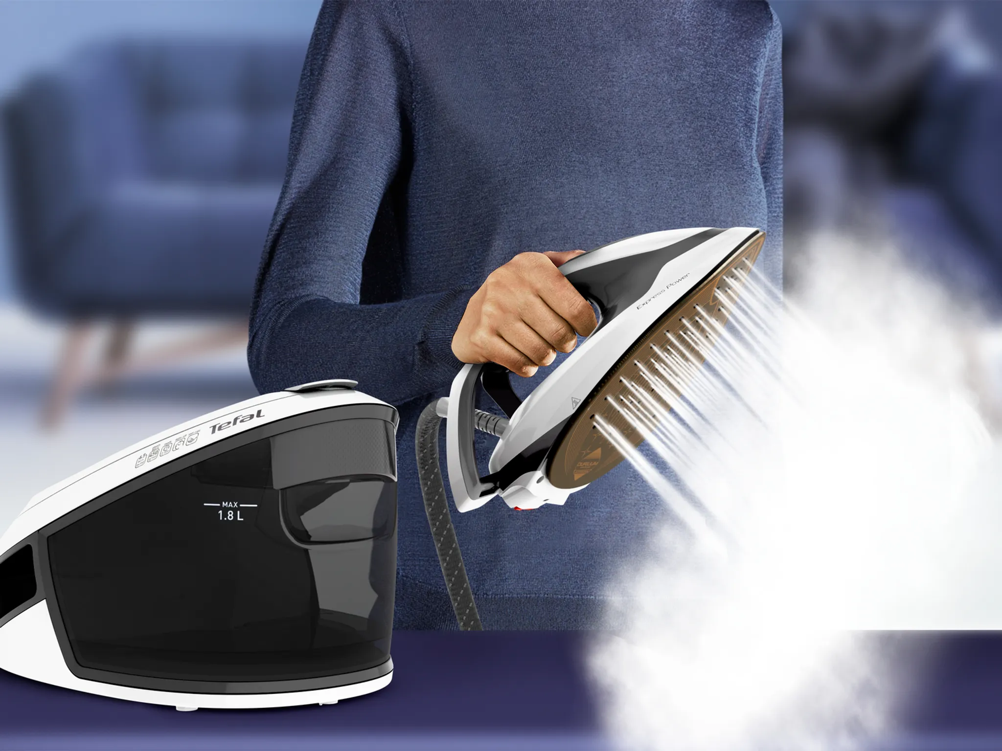 Парогенератор Tefal Express Power SV8130E0 Черный