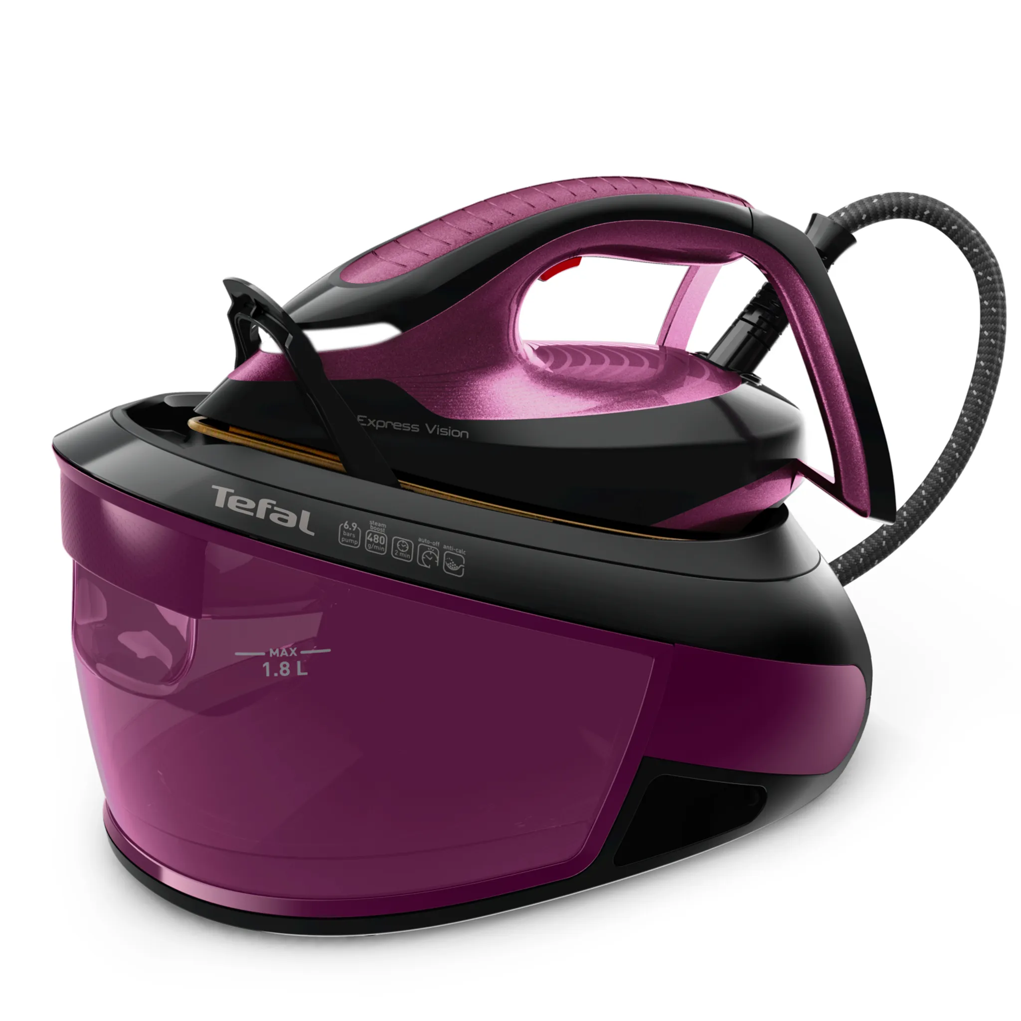 Парогенератор Tefal Express Vision SV8152E0 Фиолетовый