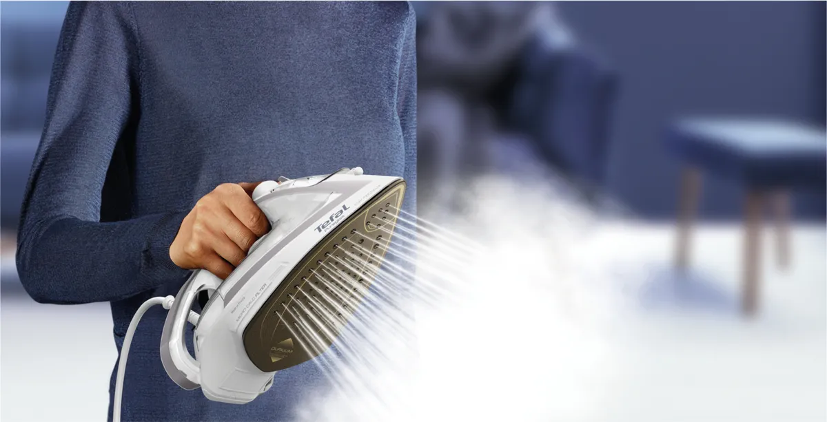 Утюг Tefal Puregliss FV8043E0 Белый/серый