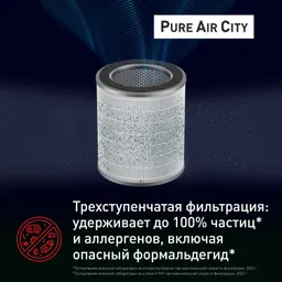 Воздухоочиститель Tefal Pure Air City Air Purifier PT2840F0