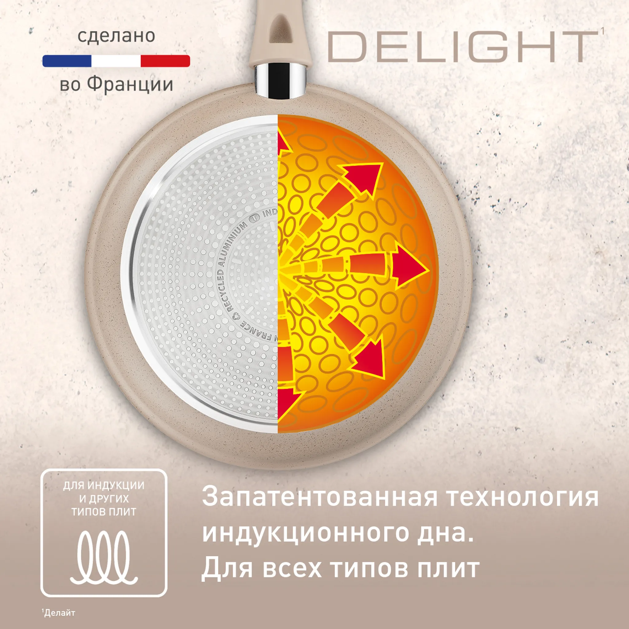 Сковорода Tefal Delight 24 см G2930402