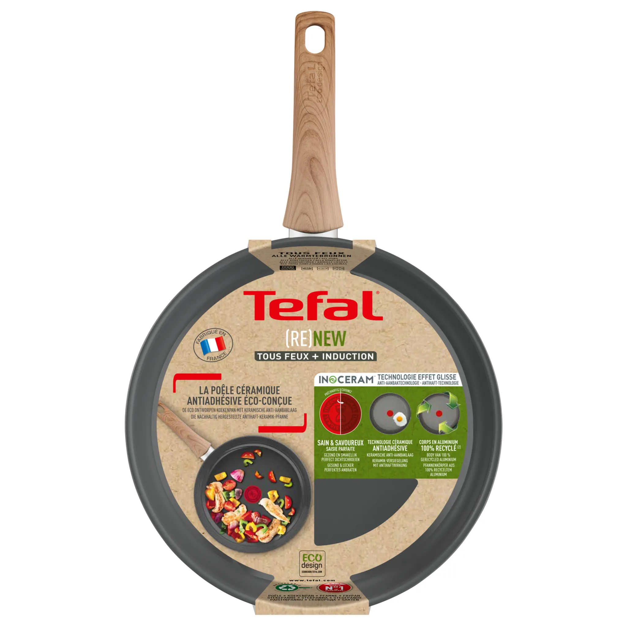 Индукционная сковорода Tefal Renew 28 см C4250613