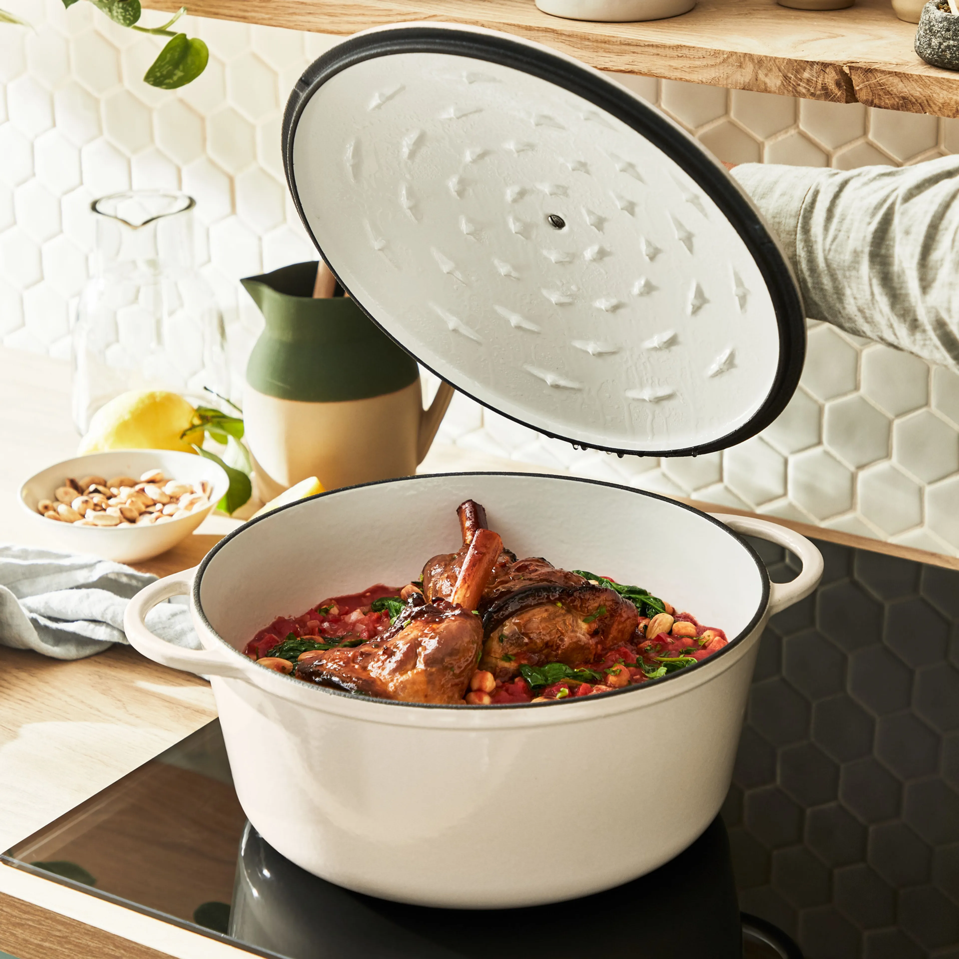 Кастрюля с крышкой Tefal LOV 29 см E2590504