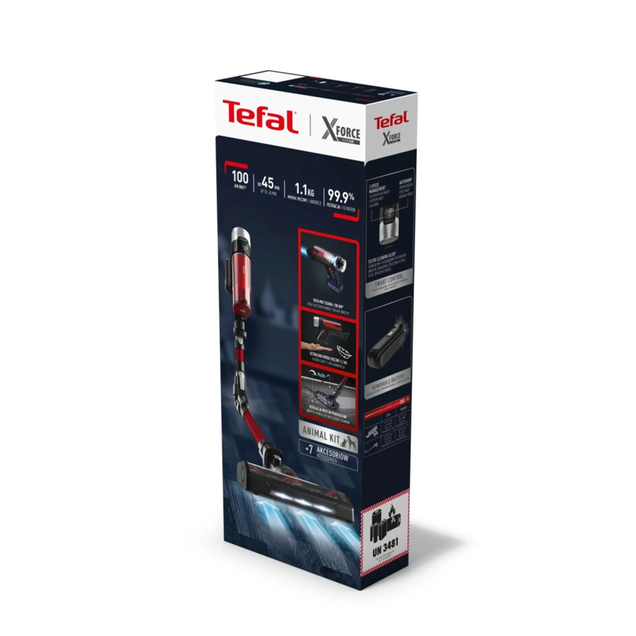 Беспроводной пылесос Tefal X-Force Flex 9.60 Animal TY2079WO