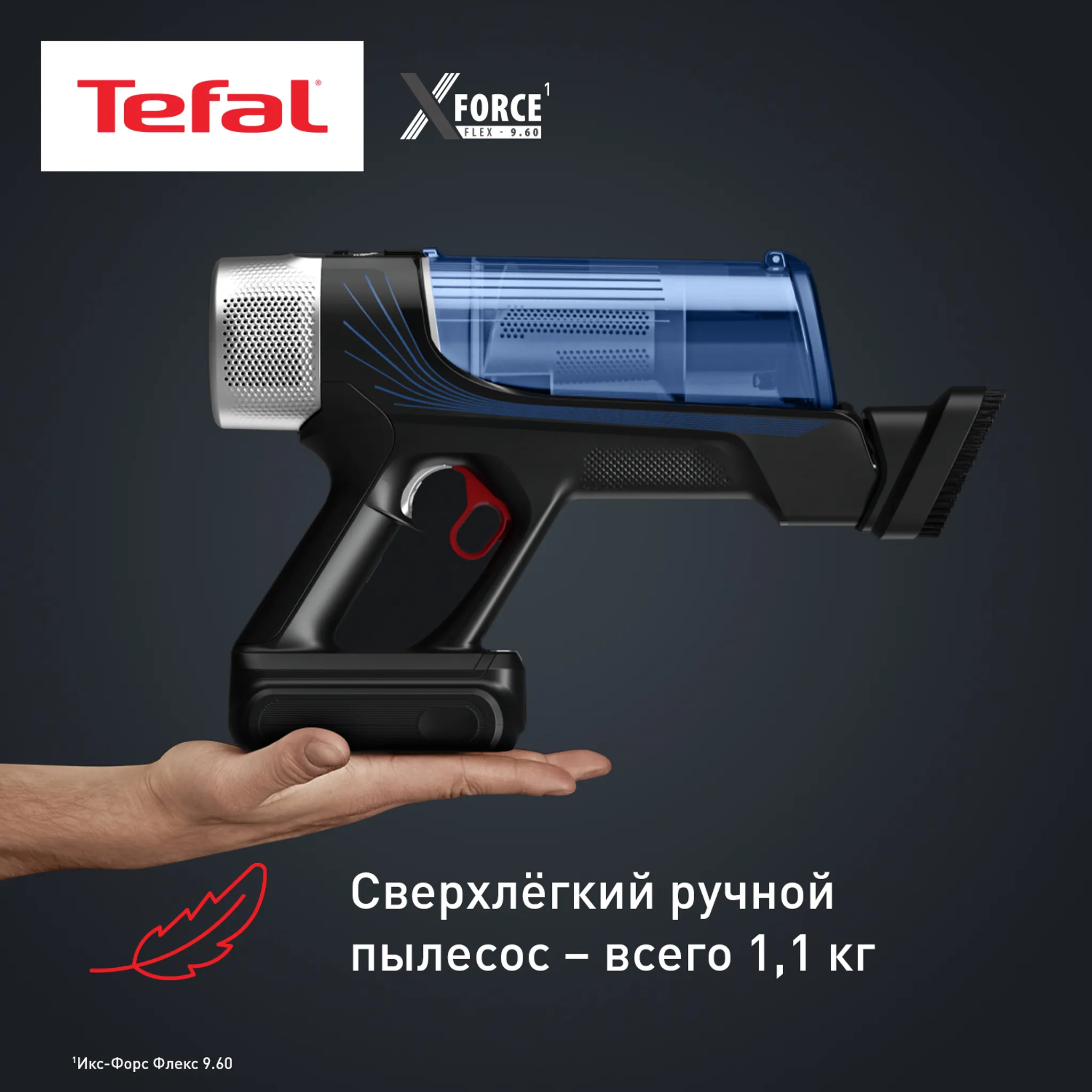 Беспроводной пылесос Tefal X-Force Flex 9.60 Aqua TY20C7WO