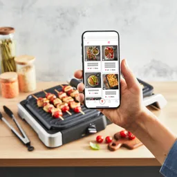 Умный электрогриль Tefal Optigrill 4 in 1 GC774D30 с насадкой для запекания