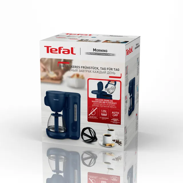 Кофеварка капельная Tefal Morning CM2M1410, цена 4999.00 руб. в ...