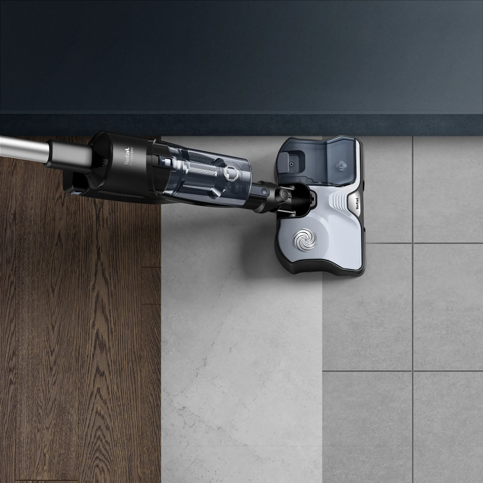 Беспроводной моющий пылесос Tefal X-Combo GF3039WO