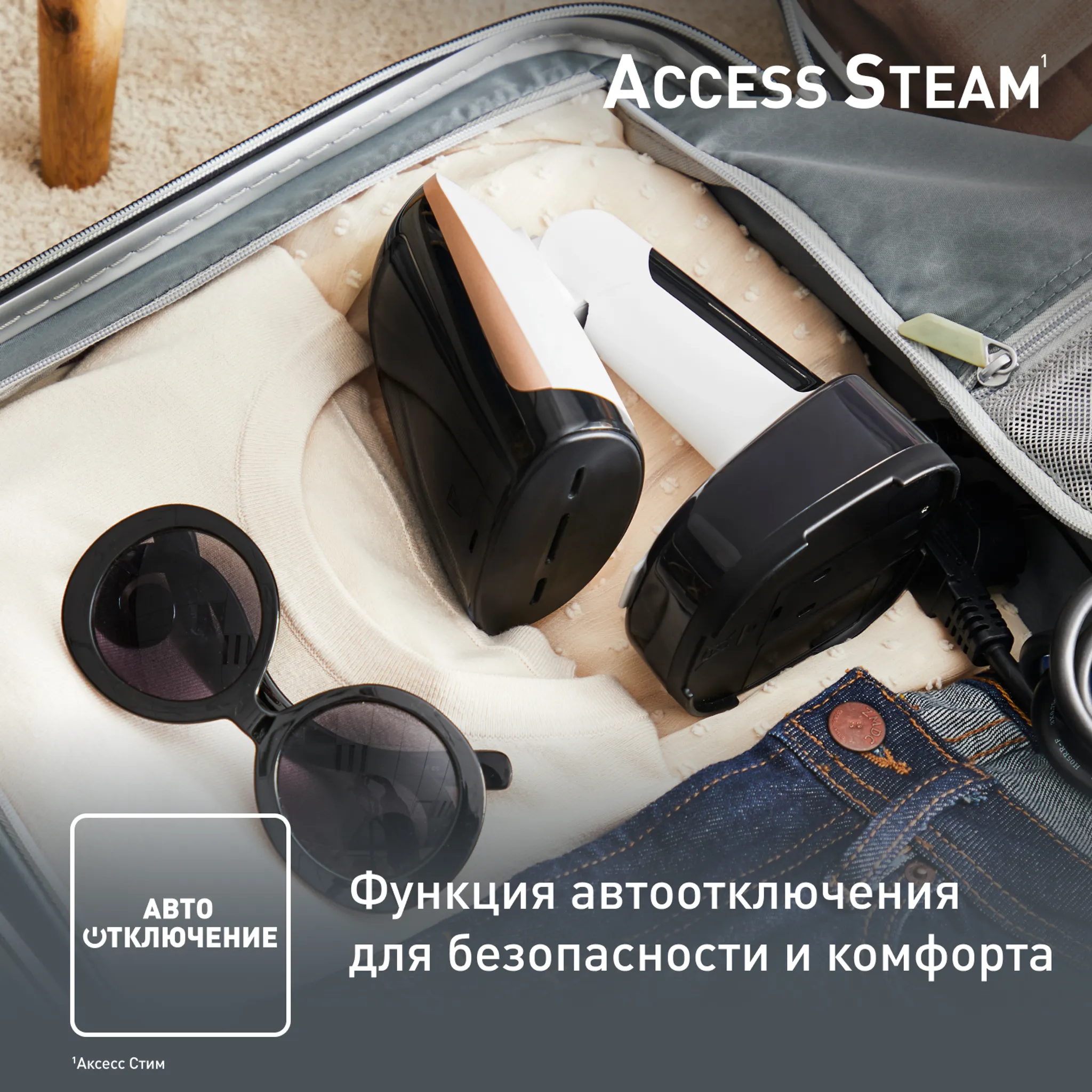 Ручной отпариватель Tefal Access Steam Pocket DT3050E1