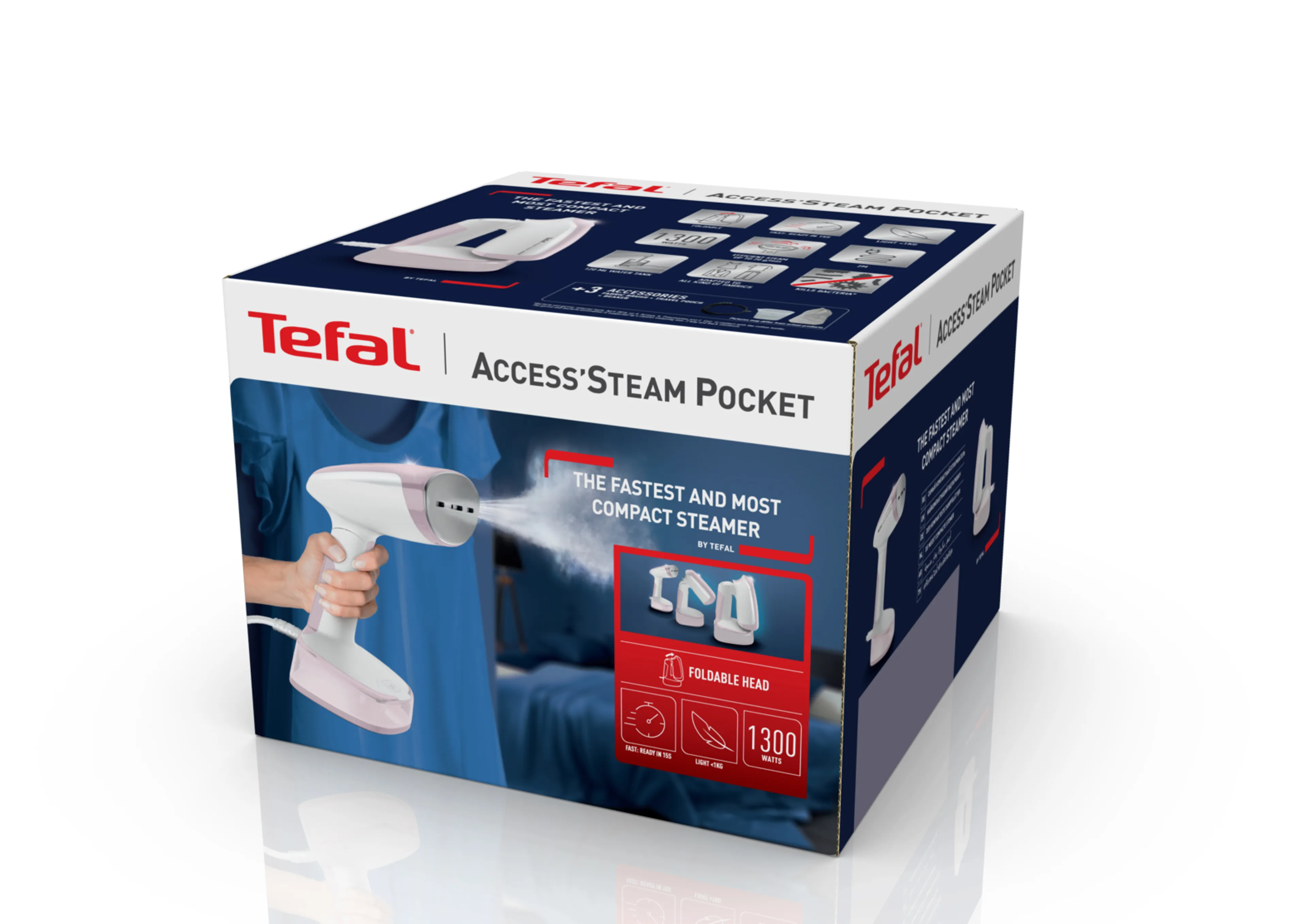 Ручной отпариватель Tefal Access Steam Pocket DT3050E1