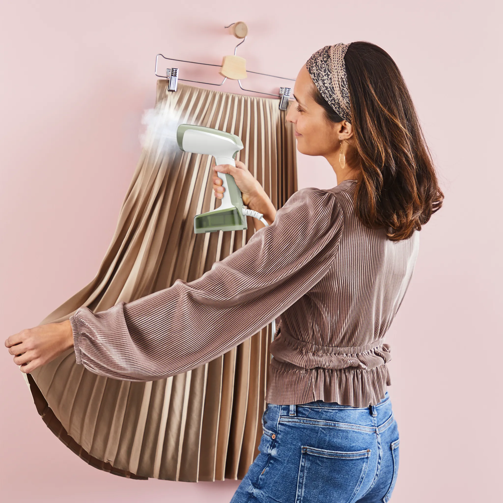 Ручной отпариватель Tefal Access Steam Pocket Lichen DT3053E1