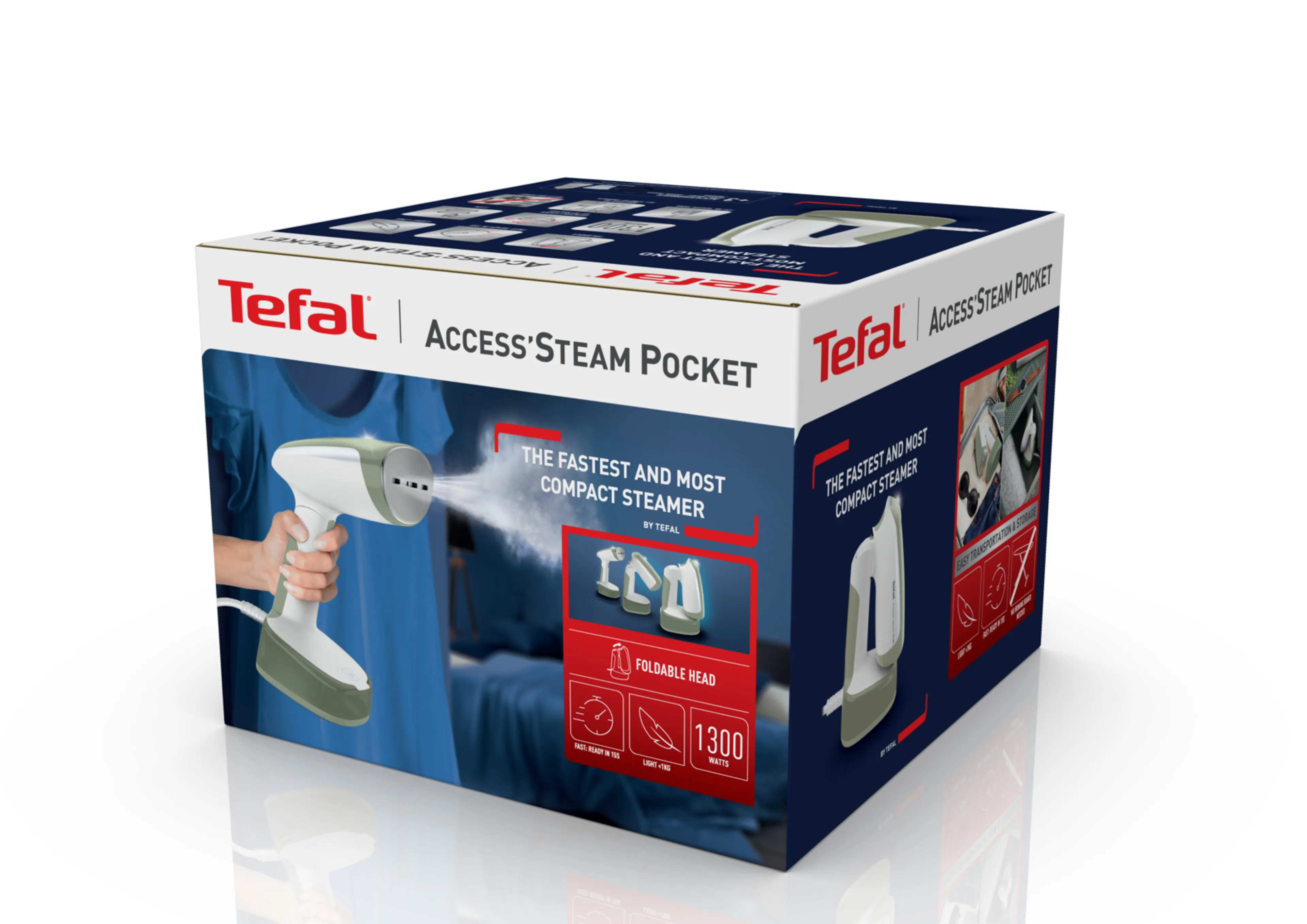 Отпариватель Tefal Access Steam Pocket Lichen DT3053E1