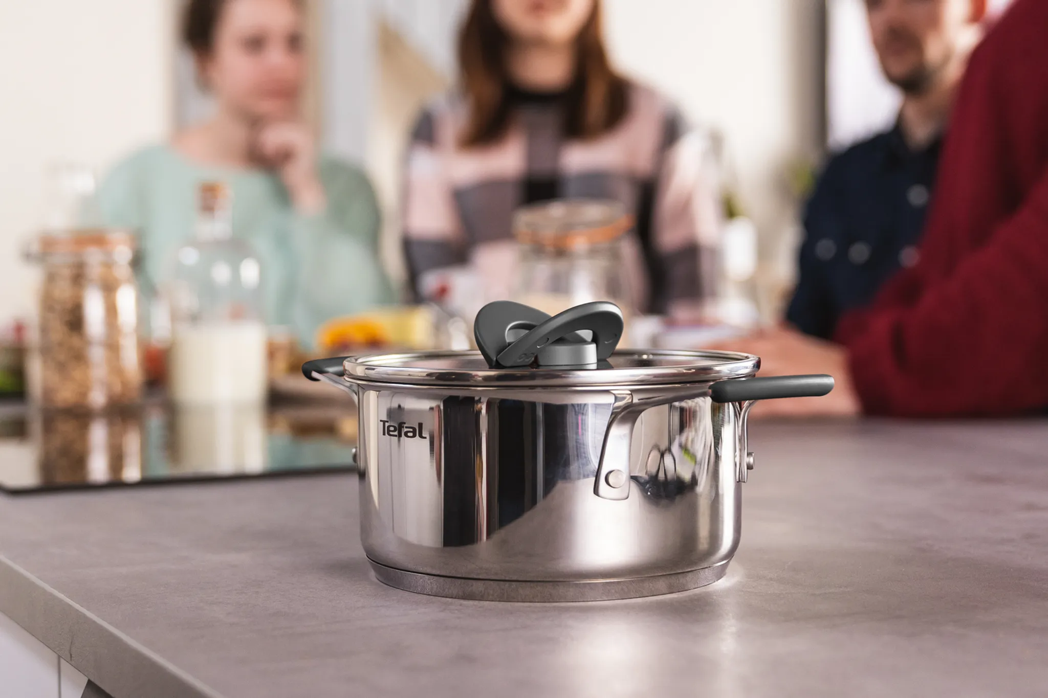 Набор посуды Tefal Opti'Space G737S774, 7 предметов