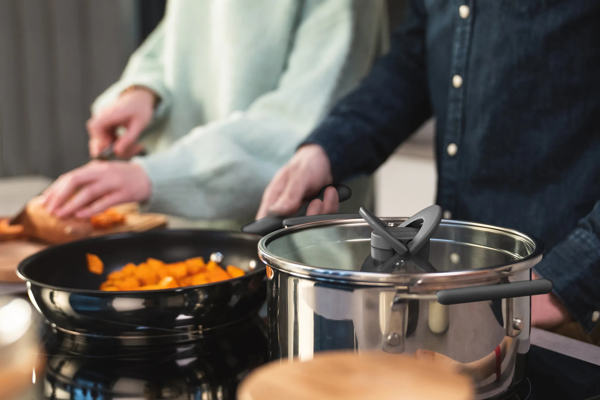 Набор посуды Tefal Opti'Space G737S774, 7 предметов