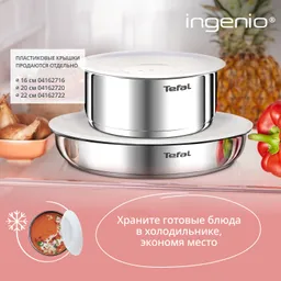 Набор посуды Tefal Ingenio Emotion 5 предметов 16/20/22/28 см L897S574