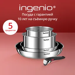 Набор посуды Tefal Ingenio Emotion 5 предметов 16/20/22/28 см L897S574
