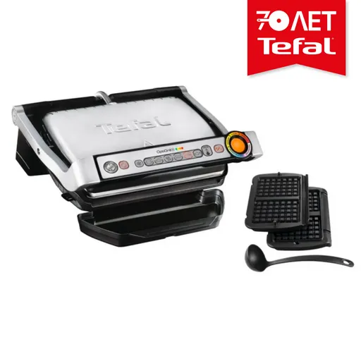 Электрогриль Tefal GC716D12 с насадкой для вафель