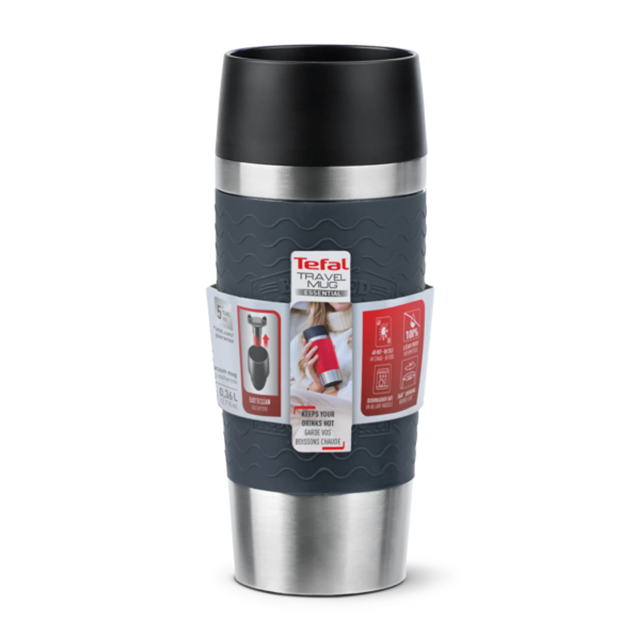 Термокружка Tefal Essential N2021510 0,36 л