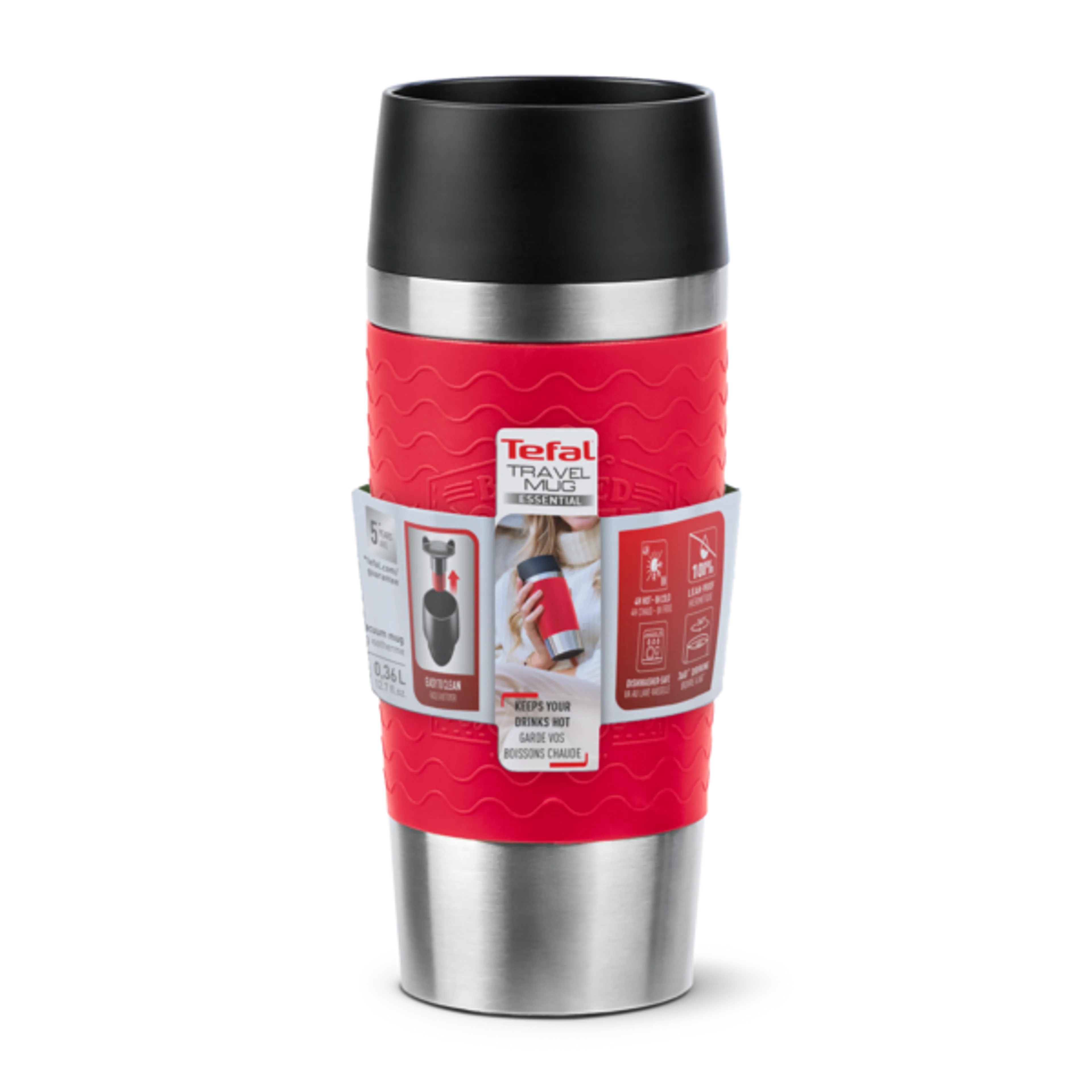 Термокружка Tefal Essential N2021710 0,36 л