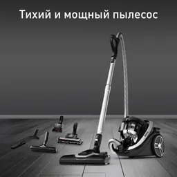 Пылесос с контейнером для пыли Tefal Silence Force Cyclonic Effitech TW7976EA