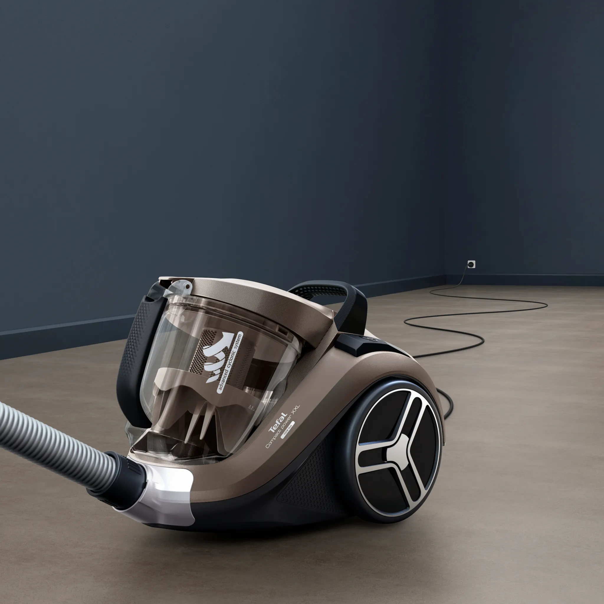 Пылесос с контейнером Tefal Compact Power XXL  TW4B50EA