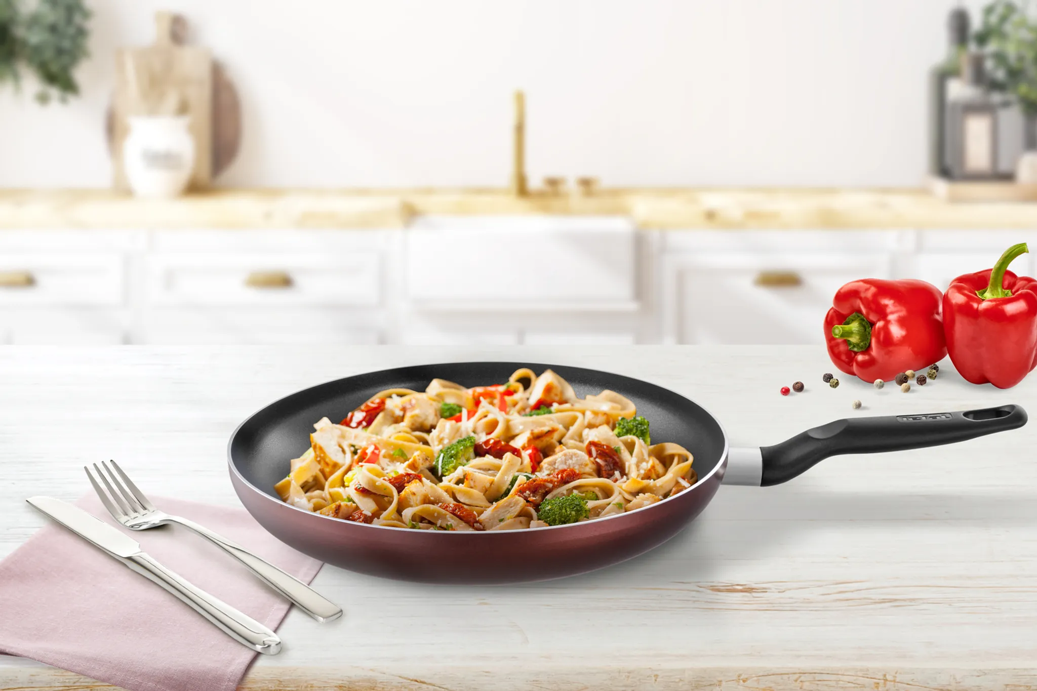 Сковорода Tefal Cook&Clean 22 см 4233122