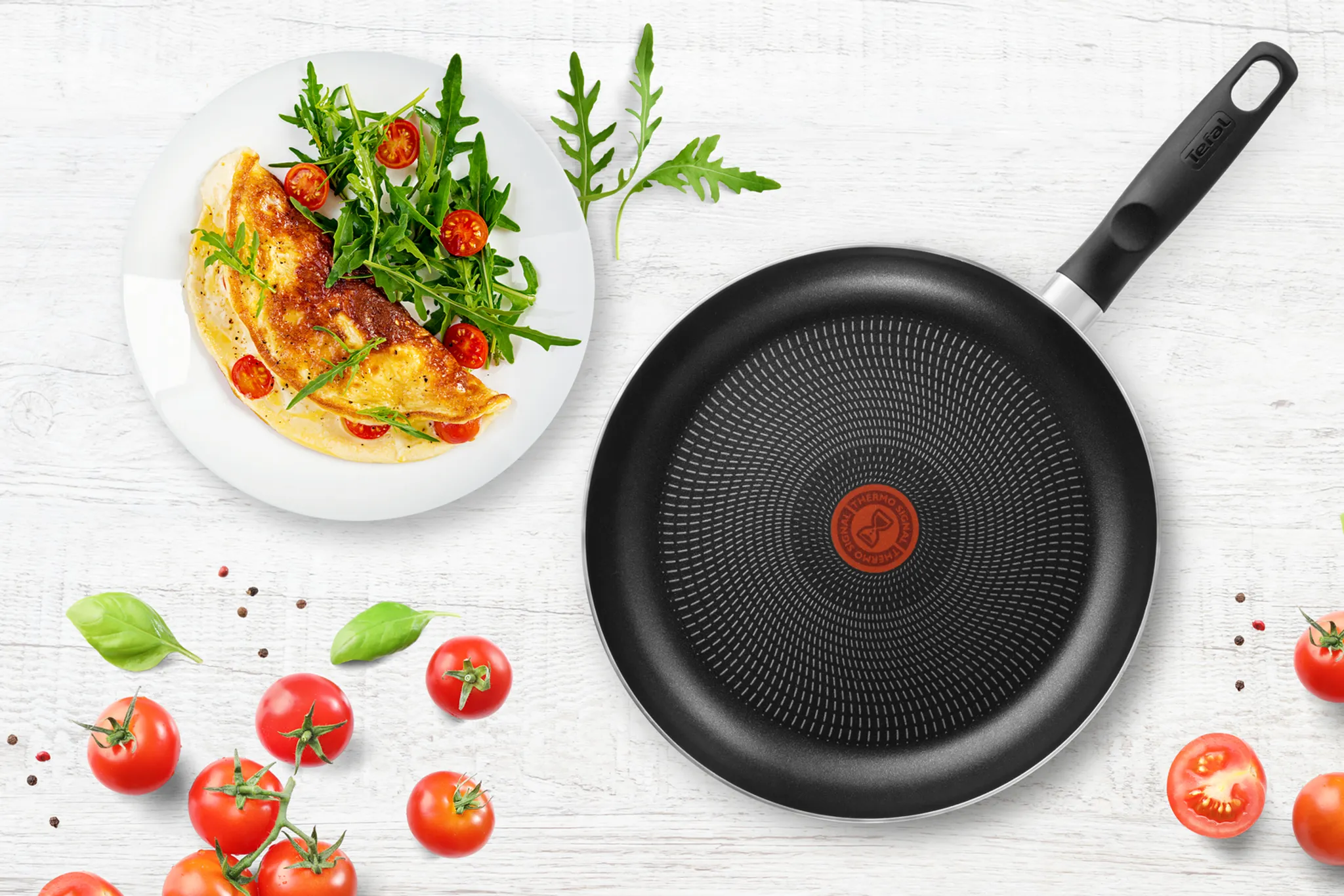 Сковорода Tefal Cook&Clean 24 см 4233124