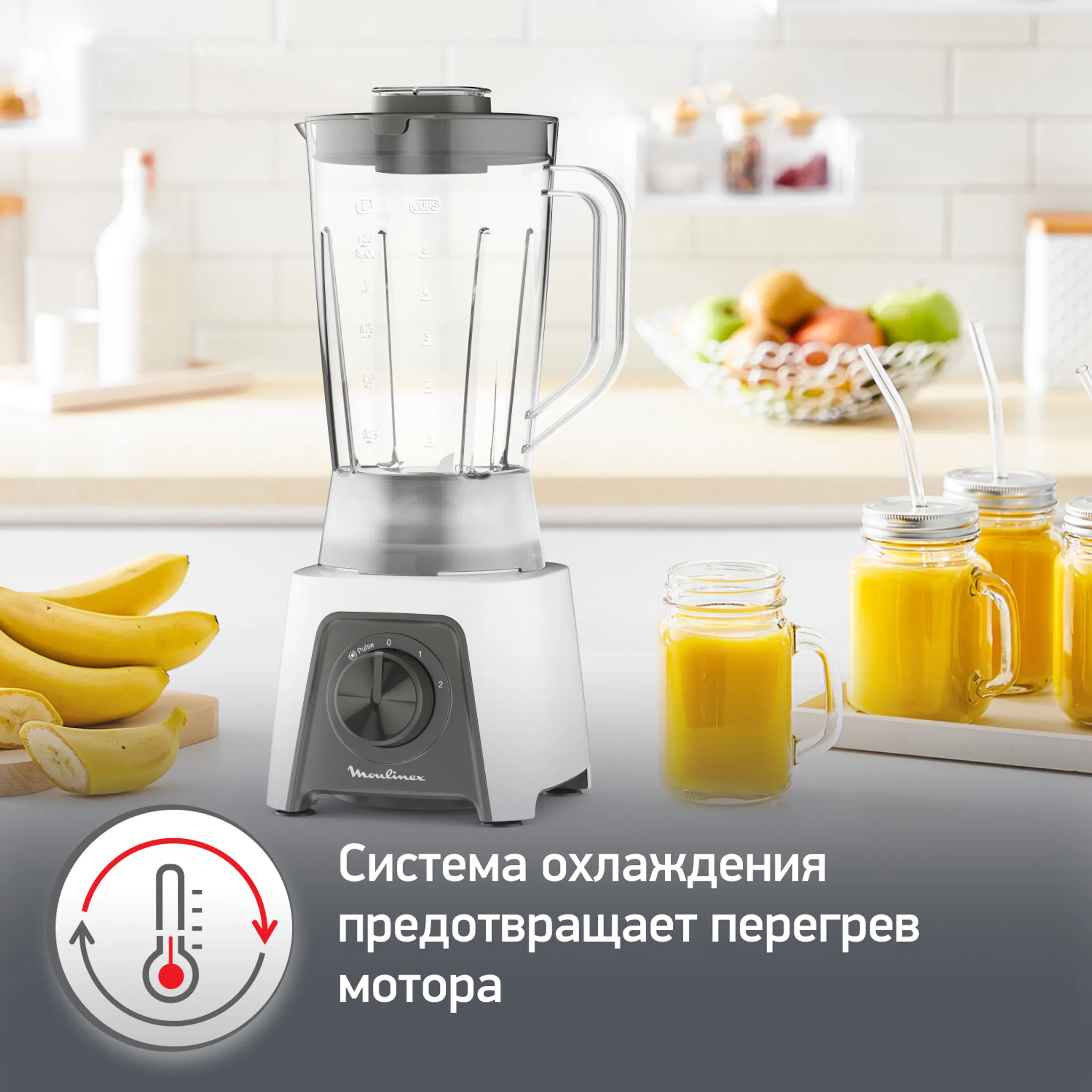 Блендер Moulinex Blendeo+
