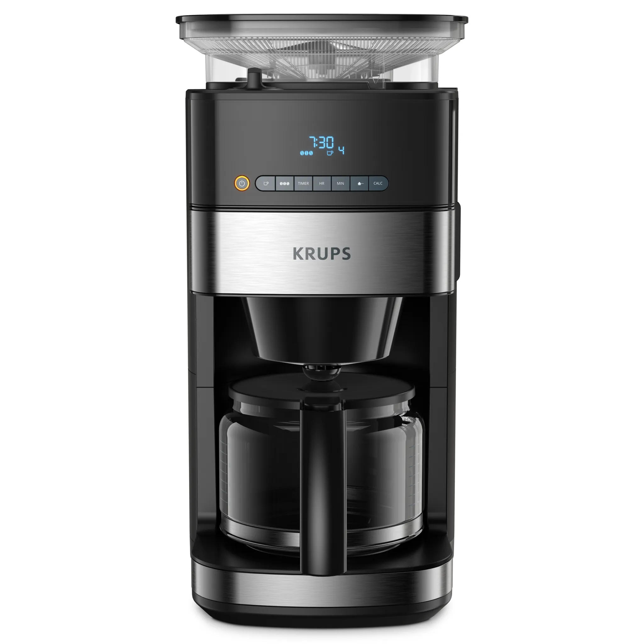 Капельная кофеварка KRUPS Grind Aroma
